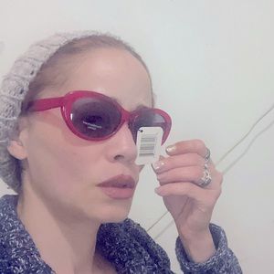 SOLD Red Framed Sunglasses